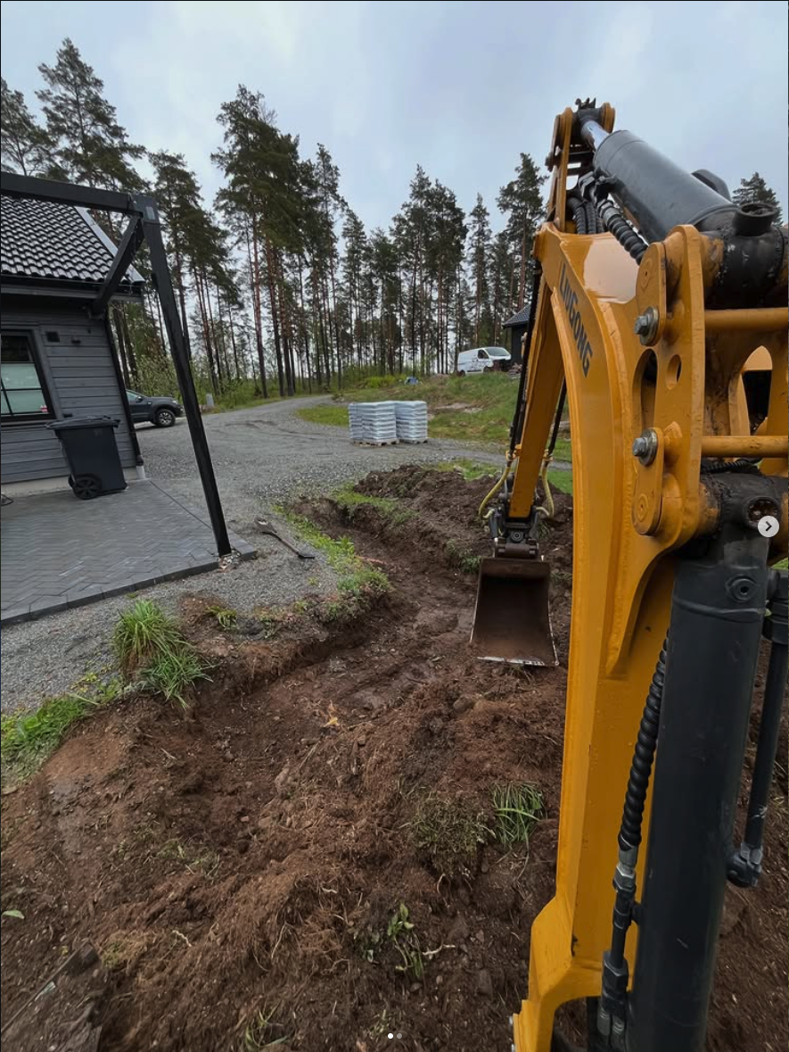 Gräv- och markarbeten – Fjäll Entreprenad i Mälardalen