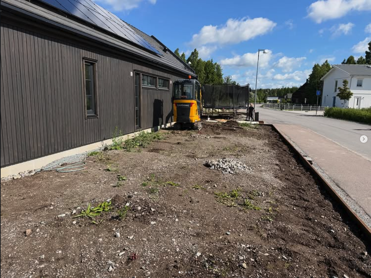 Tomt- & markförberedelser – Fjäll Entreprenad i Mälardalen